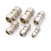 Compression Ferrule Tube Fitting 4mm 6mm 8mm 10mm 12mm Brass Pipe Double Card Set Copper Joints Tubing Nut Lock Double Straight ► Photo 2/5