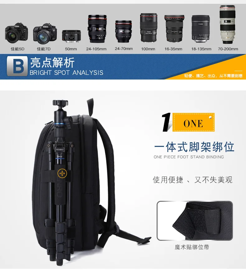 Напрямую от производителя продажи Стиль DSLR Камера сумка на плечо сумка для наружной камеры профессии Водонепроницаемый пригодно для ноутбука Compute