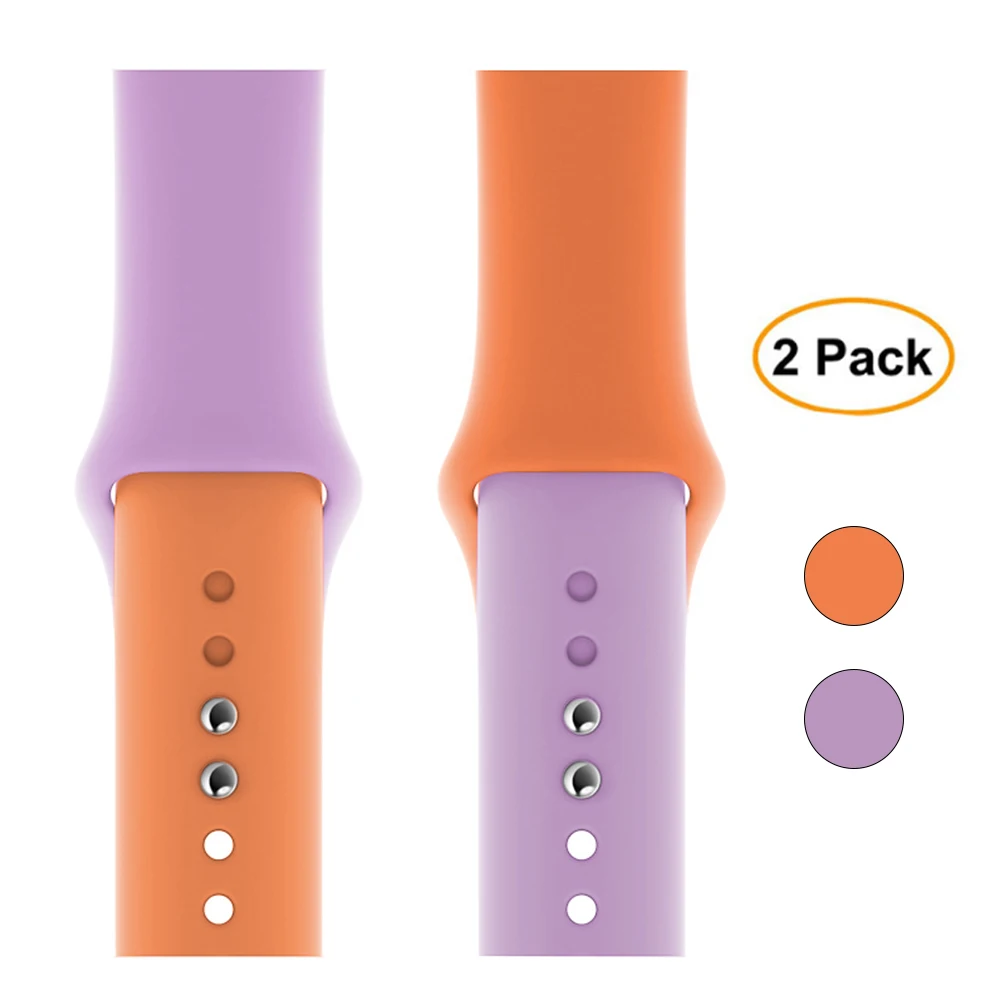 Package 15 Спортивный силиконовый ремешок для apple Watch 38 мм 42 мм 44 мм 40 мм pulseira apple iwatch аксессуары для браслетов серии 5 4 3 2 1 - Цвет ремешка: Package 15