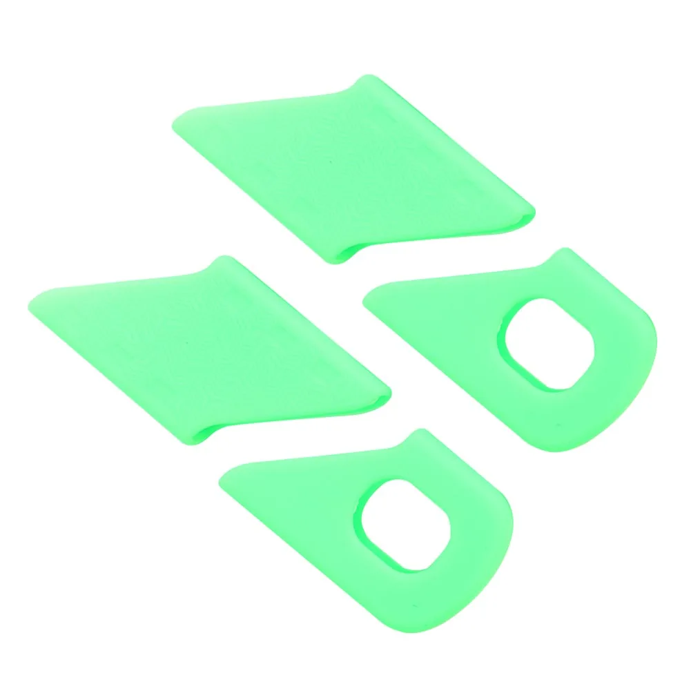 Green Twill Защитные втулки для шоссейного велосипеда, Аксессуары для велосипеда, силиконовые сапоги, пылезащитные велосипедные фиксированные шестерни, запчасти для цепного колеса, крышка шатуна, полезная - Цвет: Green Twill