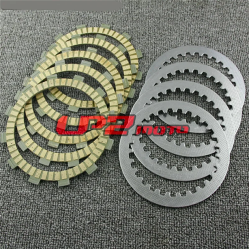 

Clutch Plate Discs For Yamaha Virago XV125S 97-00 XV240 89 XV250 88-07 Route 66 88-90 V-Star 08-18 DragStar XVS125 XVS250 00-17