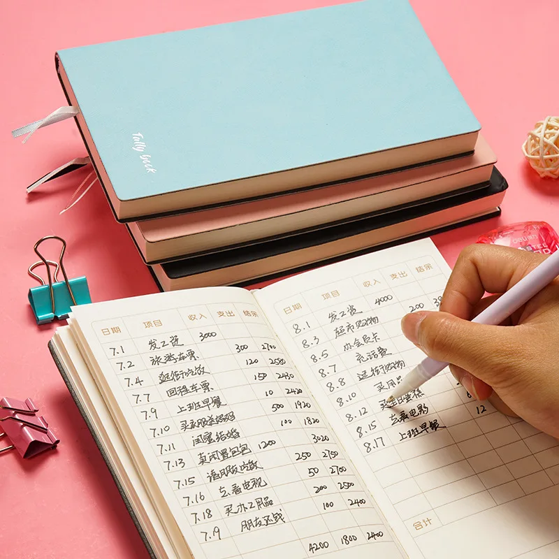 

Day Account Book PDA Family Account Book Spending Copies Financing Life Income And Expense Statement Cashbook Notebook