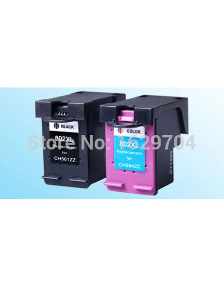 802XL картридж совместимый для hp802 802xl Deskjet 1000 1010 1050 1510 2000 2050 3050 J110a J210a J410a J510a J610a