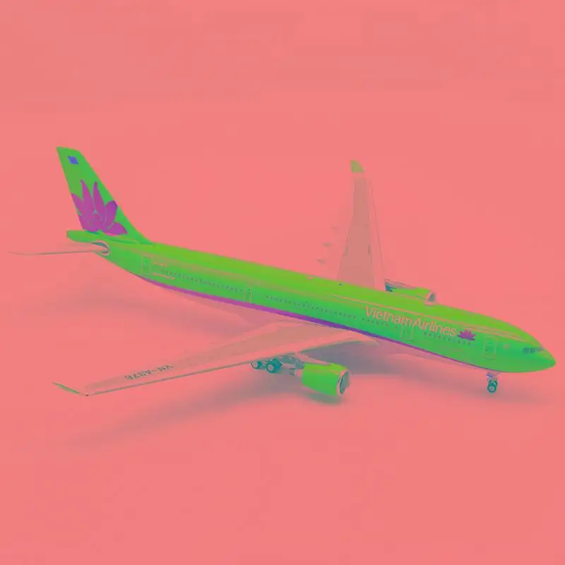 Inflight VIETNAM AIRBUS A330-200 VN-A376 1/200 литье под давлением модель самолета