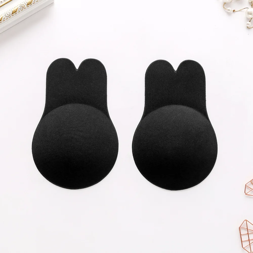MUQU Womens Silicone Breast Lift Pasties Adhesive Bra Reusable Invisible Nipple Cover Accessories 