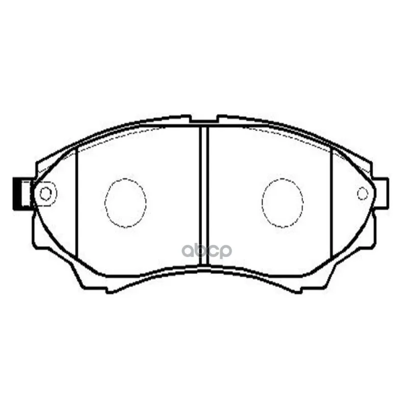 Колодки Тормозные Дисковые Передние Ford Ranger 2.5td, Mazda Serie B 2.5d/Td 99 Ckf-33 Ctr арт. CKF-33