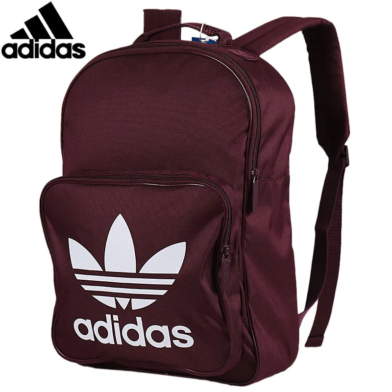 Adidas BP Клас трилистника унисекс рюкзаки коричневая Спортивная Спортивные сумки DQ3158