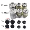 T 8 T 5 T 3 Plastics Snap-Fastener Die Resin Button Buckle  Hand Press Mold Rivet TOOLS 4