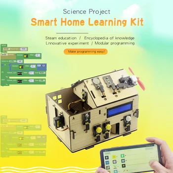 

Keyestudio Smart Home Kit with PLUS Board for Arduino DIY STEM