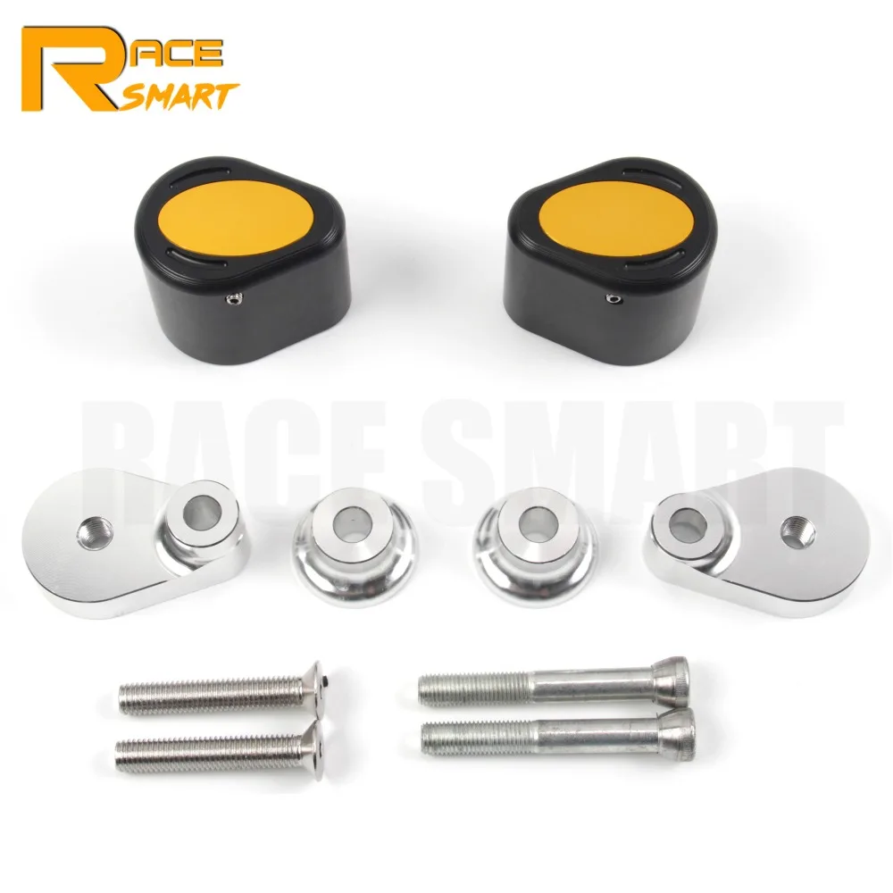 CNC рамки Ползунки Краш Pad защита от падения для SUZUKI GSXR1000 2007-2008 защита двигателя Ползунки крышка GSXR 1000