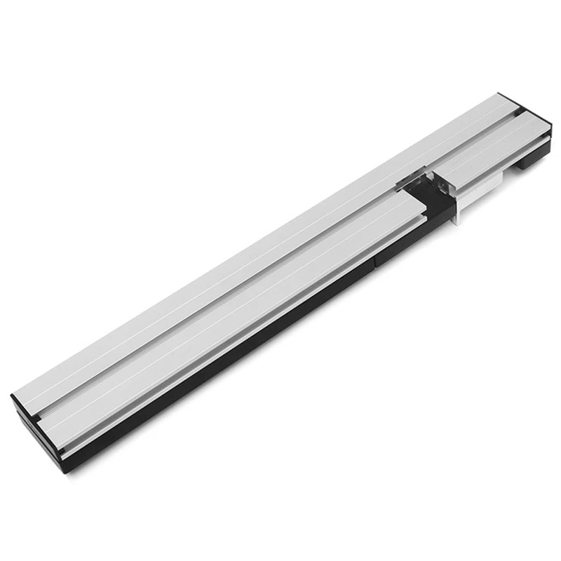 30X60X450Mm Aluminum Box Joint Jig Kit For Miter Gauge Woodworking Tool