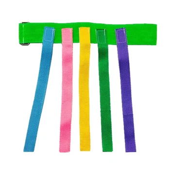 

Catch Tail Toy Training Teamwork Visual Development Outdoor Sport Interactive Game Kindergarten Adjustable Belt Interesting