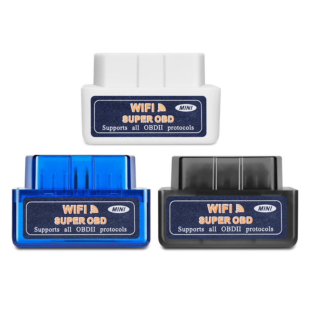 Мини OBD2 elm327 Wifi V1.5 Версия Авто диагностический инструмент сканер Elm-327 OBDII для Android/IOS Автомобильный сканер адаптер устройство