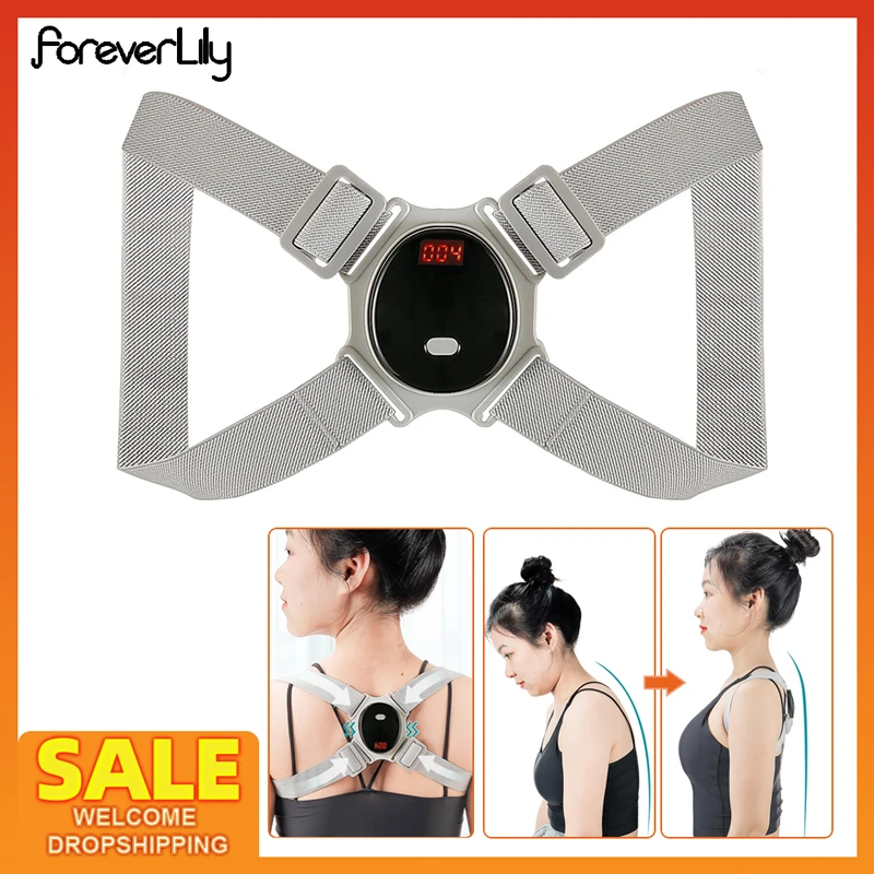 Smart Back Correction Belt Hunchback Posture Corrector Vibration