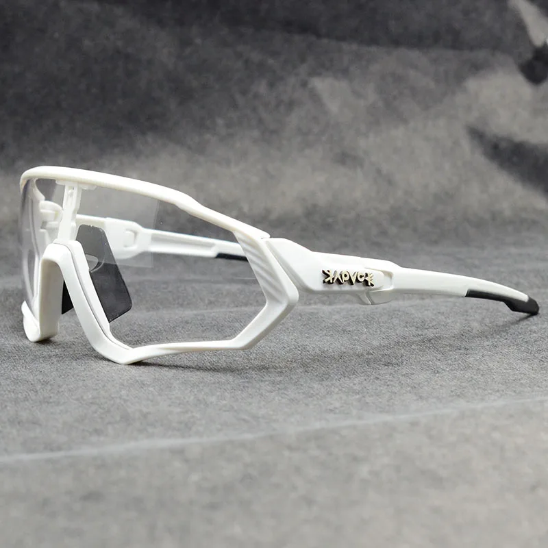 2020 Photochromic Cycling Glasses TR90 Cycling Goggles Sports Cycling Sunglasses Bike Bicycle Cycling Eyewear 3 Lens