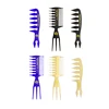 2022 styling hair brush oil comb，Retro oil head wide tooth comb，Men's beard comb，Barber hair styling tools ► Photo 1/6