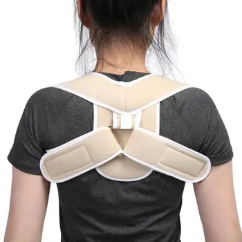 

Adult Children Posture Corrector Corset Spine Brace Back Belt Orthotics Back Support Adjustable Back Shoulder Protection