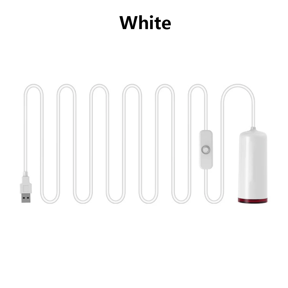 White Мини-упаковочная машина для сохранения свежести пищи, сумка для хранения, вакуумный насос высокого качества V8, автоматический вакуумный насос - Цвет: White