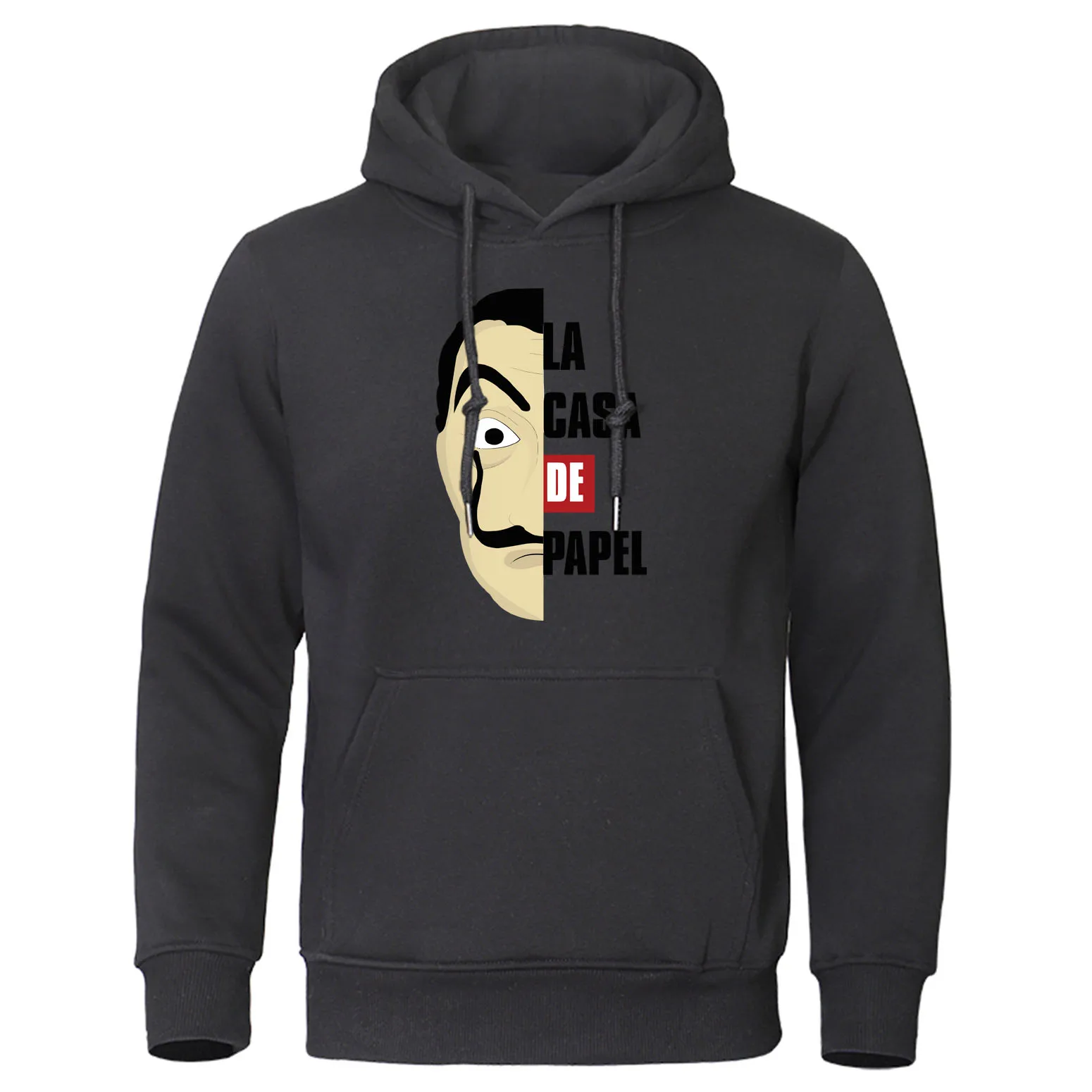 The House of paper Hoody мужской осенний пуловер Повседневная Уличная толстовка с капюшоном для мальчиков и девочек