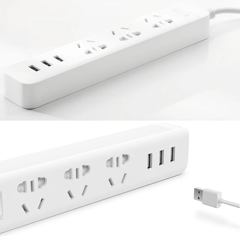 Xiaomi mi Smart power Strip разъем-адаптер вилка 3 usb порта умная розетка, разъем провод плата для Xiao mi