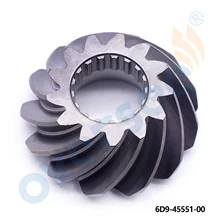 6D9-45551 зубчатое колесо для YAMAHA подвесные моторы запчасти F75-F100HP до 13 ти лет 6D9-45551-00 67F-45551-00 6D9-45551