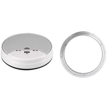 

Aluminium Rotating Turntable Bearing Swivel Plate 12 Inch Silver & Robot Vacuum Cleaner and Mop