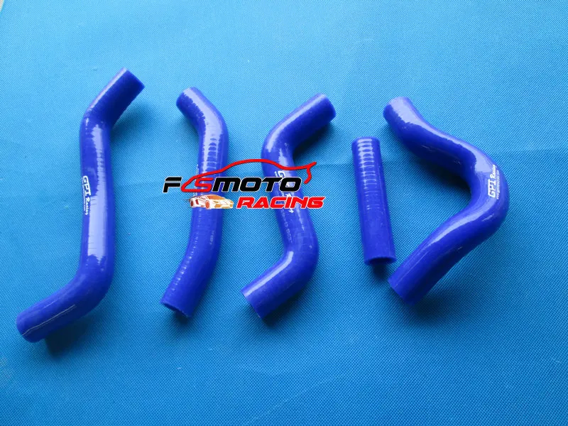 blue Силиконовый шланг радиатора для Suzuki RMZ450 2007 2008 2009 07 08 09 - Цвет: blue