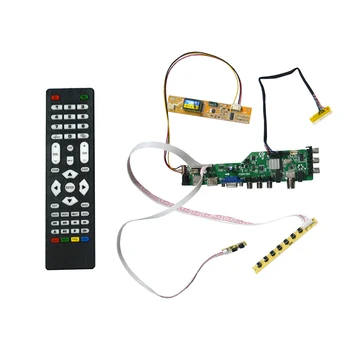 

M3663 DVB-C DVB-T DVB-T2 LCD TV Controller Driver Board for LP171WU1(TL)(A2) LP171WU3-TLA3 LP171WU4-TLA4 AC3 Audio