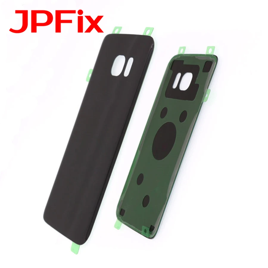 JPFix задняя крышка аккумулятора для samsung Galaxy S7 задняя крышка S7 Edge задняя батарея Задняя стеклянная крышка Задняя Дверь Корпус Замена частей