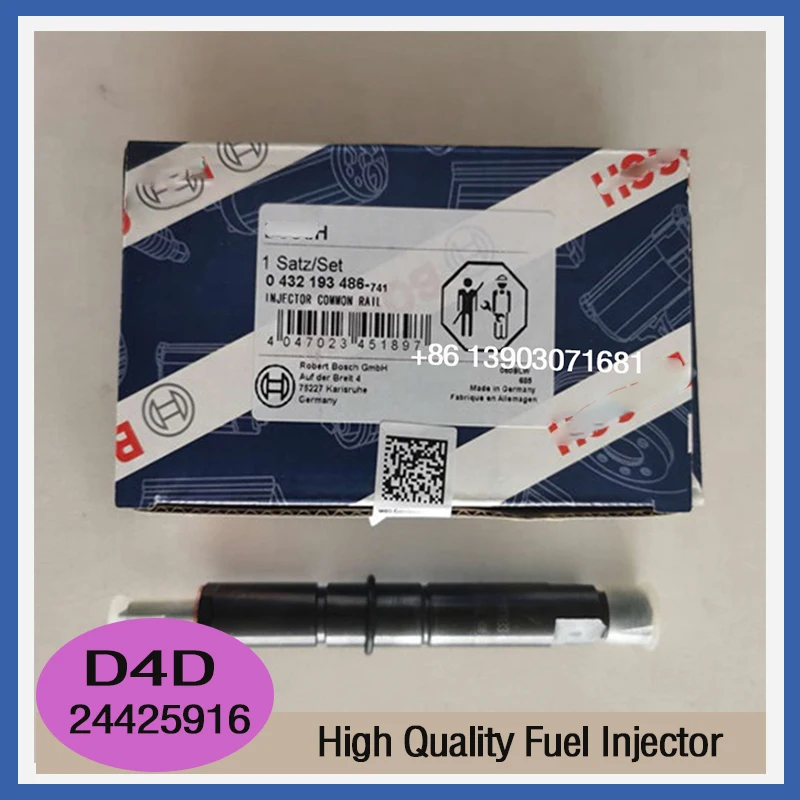 

Топливная форсунка DEUTZ EC140 EC140B D4D Форсунка 24425916 0432193486