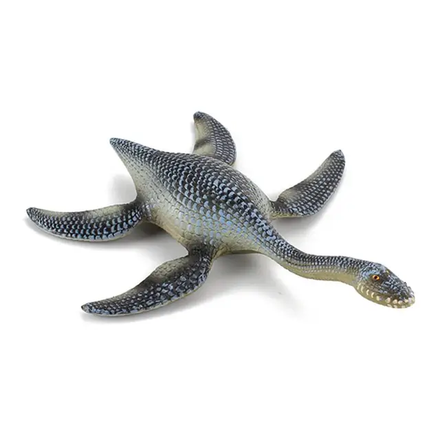 Durable PVC Action Figure Simulation Jurassics Plesiosaur Toys for Decoration Plesiosaur Model Plesiosaur Model 3