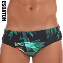 Escatch Новая мужская сексуальная одежда для купания сумка с низкой талией whith pad купальный костюм мужские плавки Плавки летний бикини купальный костюм