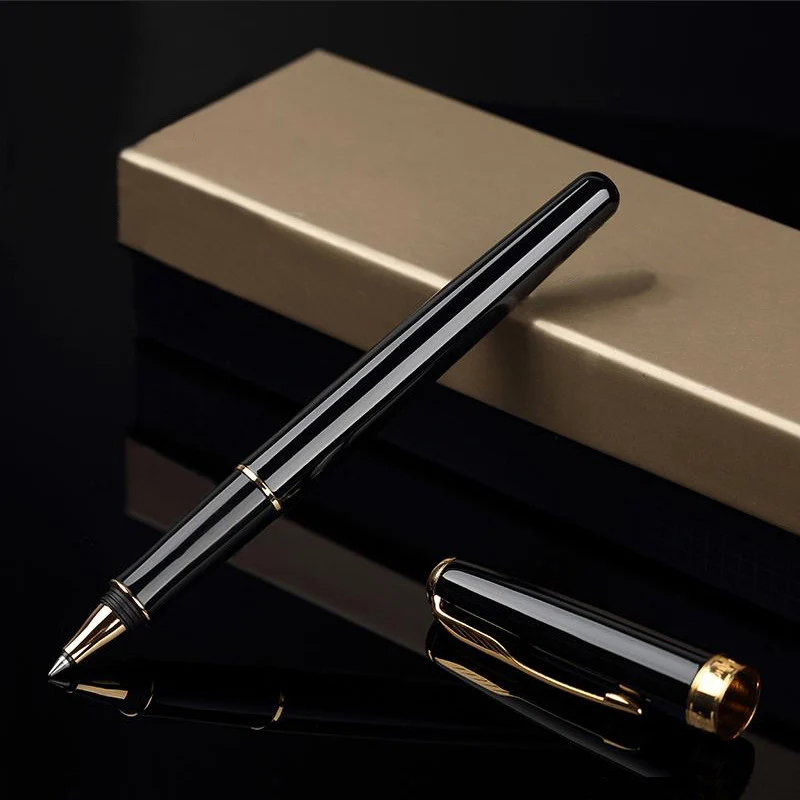 Luxurious Silver ballpoint pen Roller Ball Pens school supplies material escolar pens for writing kawaii | Канцтовары для офиса и