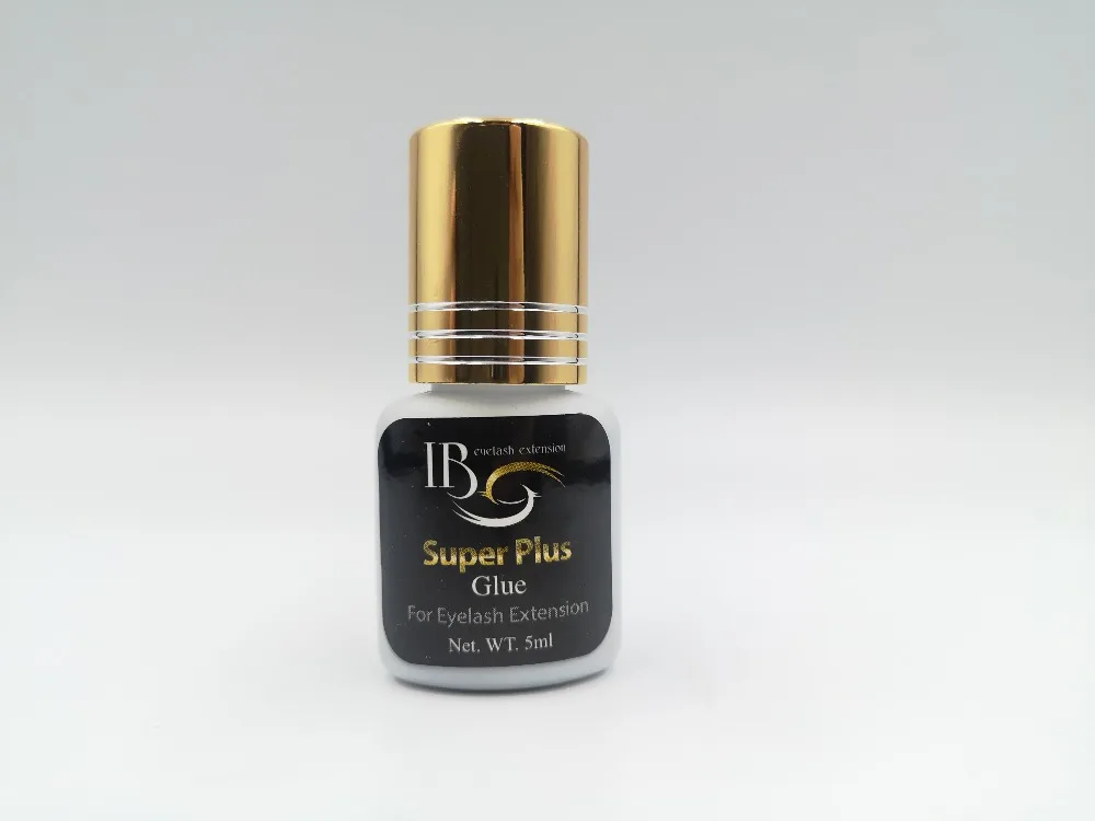 IB супер плюс клей для наращивания ресниц 4 шт. Корея ibeauty 5 мл черный клей Золотой колпачок