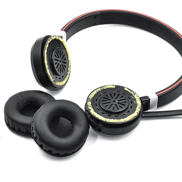 Headphone Cushion Compatible with Jabra Evolve 20, 30, 40 & 65 Headphone, Replacement Headset Pads