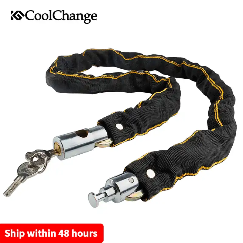 metal chain bike lock