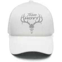Team-Hoyt-Gray-логотип-классический Регулируемый сетчатый кепки солнцезащитные унисекс кепки