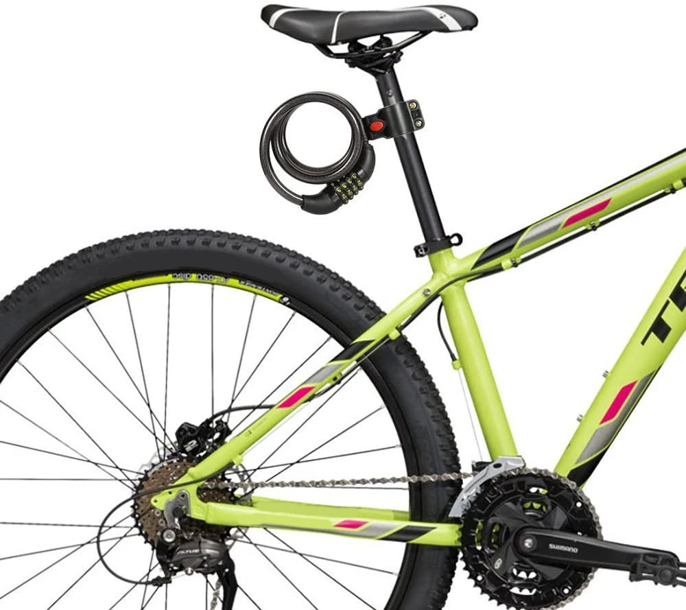 combination cable bike lock