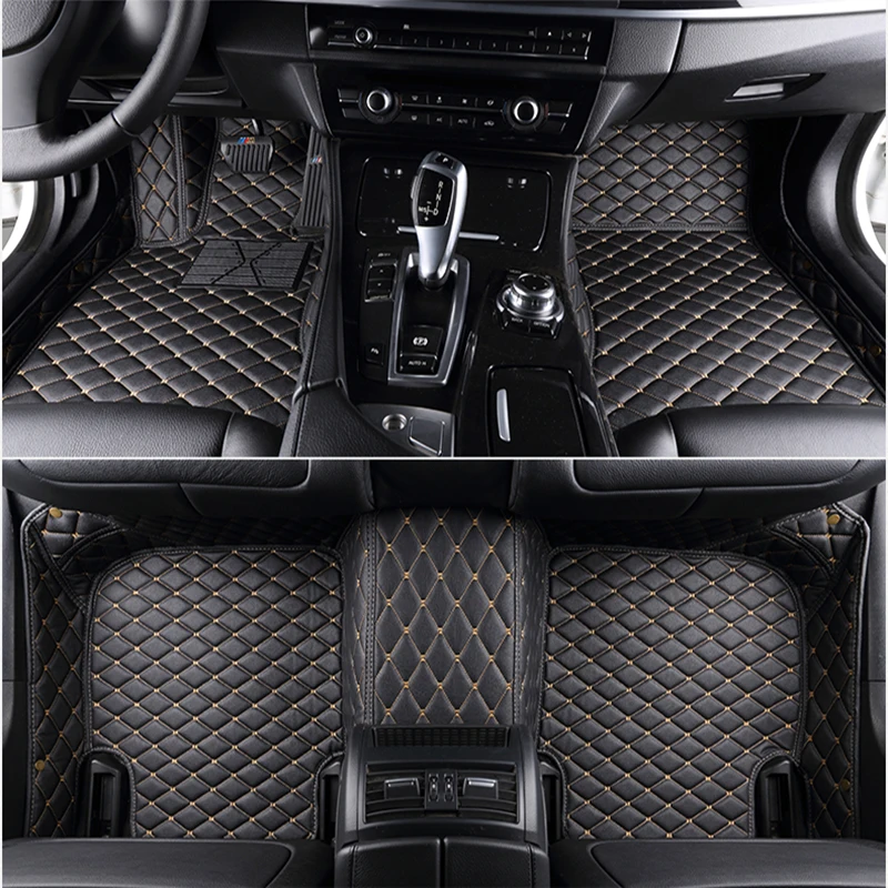 US $50.96 Custom 5 Seat car floor mats for ssangyong Kyron Korando Actyon Rodius Rexton all models car mats auto accessories RHD LHD