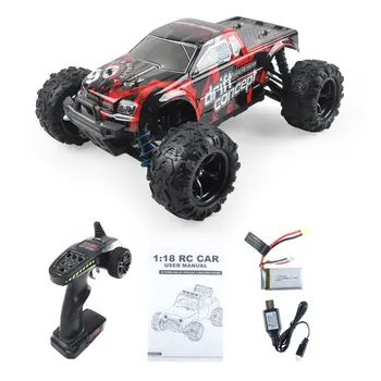 

9300E 1:18 RC Car Scale Remote Control Car 40+km/h High Speed Off Road Vehicle Toys RC Car for Kids and Adults