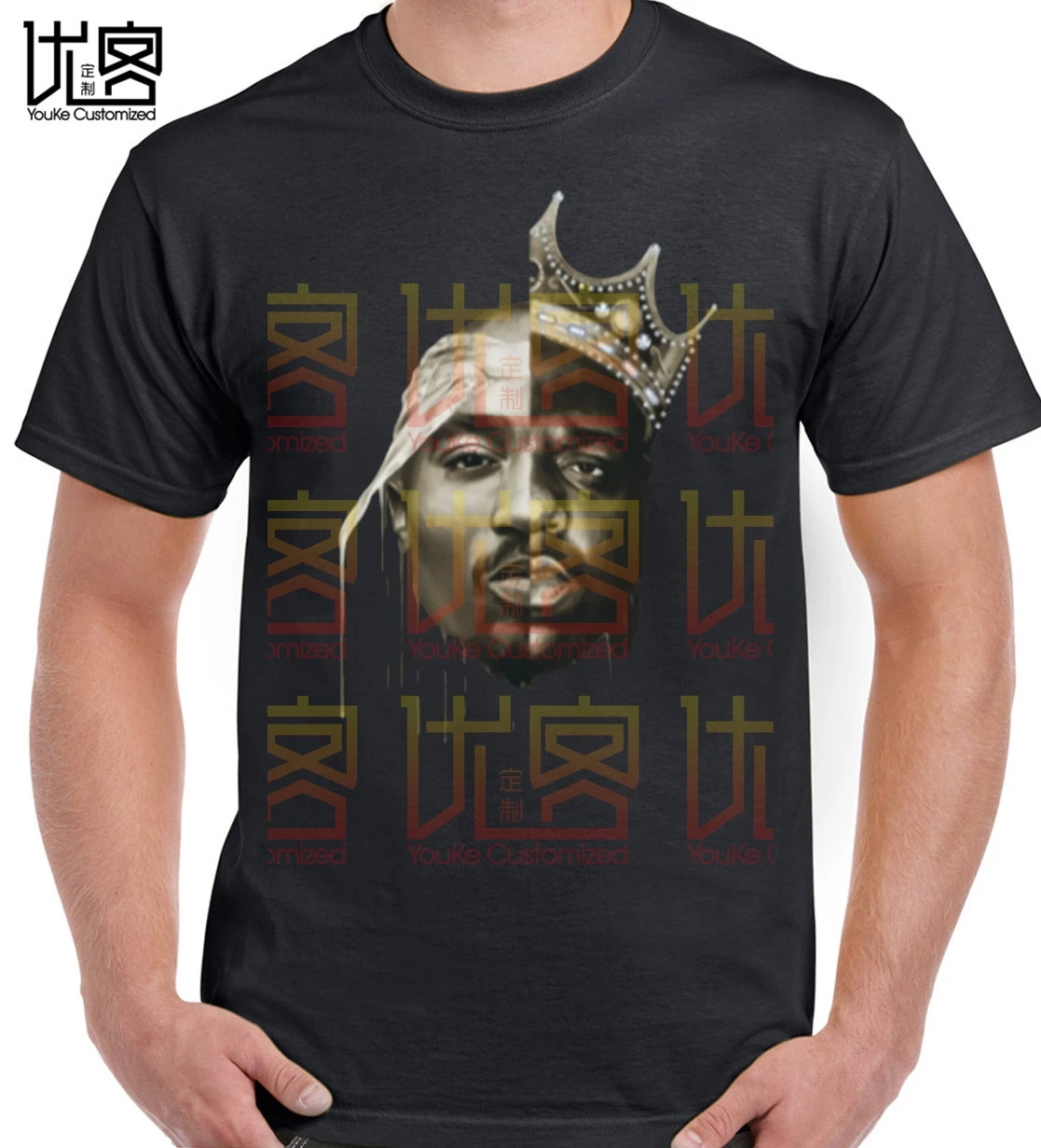 2020 горячая Распродажа футболка витая картинка только 2Pac и Biggie известный большой
