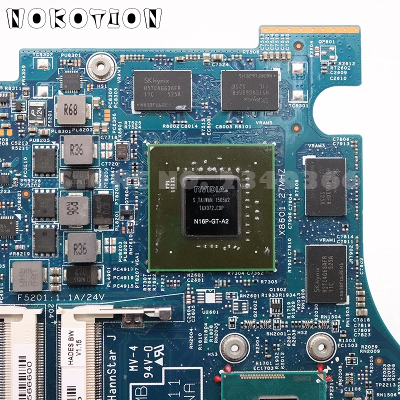 astounding  NOKOTION 14205-1 448.02F09.0011 NBMUX11003 NB.MUX11.003 For ACER aspire VN7-571G laptop motherboard