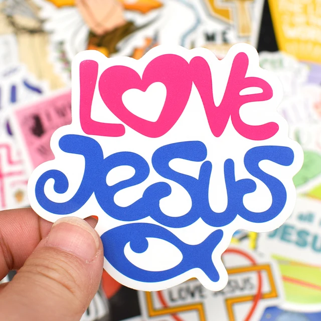 Bible Stickers Jesus Christian  Sticker Verse Bible Christian - 50 Pcs  God's - Aliexpress
