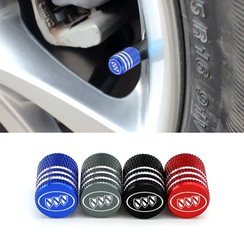 

4pcs Car Valve Stem Caps Alloy Wheel Tire Cover For Buick Regal gs Lacrosse Envision allure GT XT HRV Encore Exterior Decoration