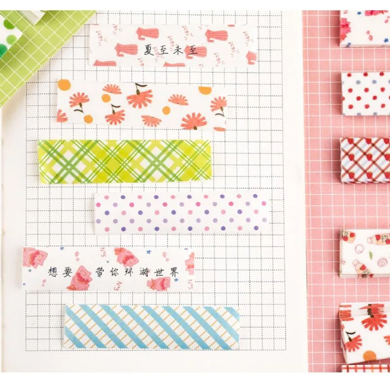 

Free shipping20packs/lot Kawaii Memo Bookmarks Creative Note Sticky Paper Stationery PlannerNotepads Office School Supplies