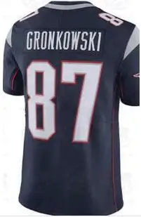 Мужские wo men s kids 12 Tom Brady новые футбольные майки 10 Josh Gordon 87 Rob Gronkowski 11 Julian Edelman 14 Brandin Cooks - Цвет: 4