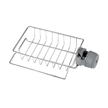 

Drain Rack Storage Holder Shelf-Kitchen Sink Faucet Sponge Soap Cloth Multi-function Stainless Steel Faucet Racks