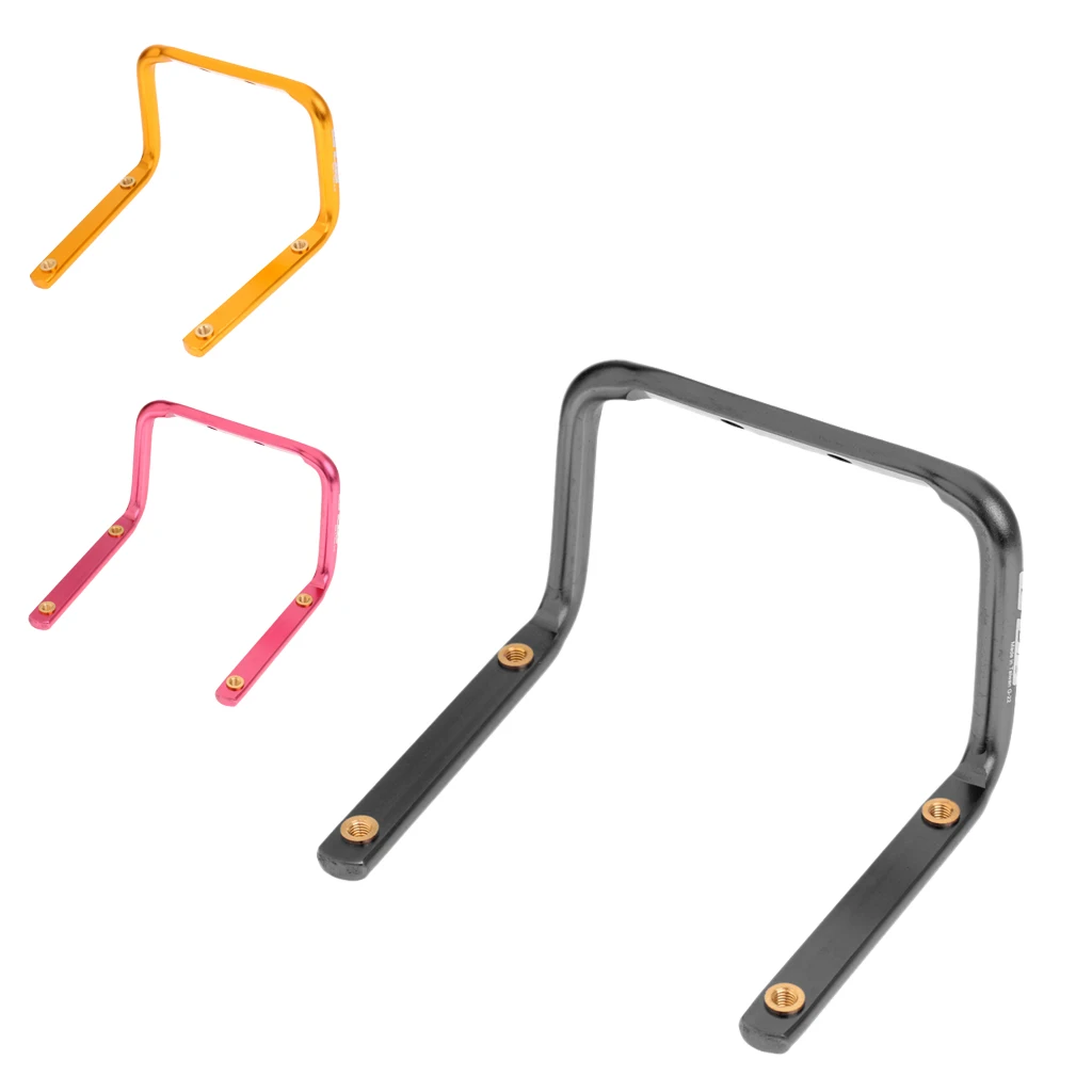 Double Water Bottle Holder Cage Mount Adapter for Bike Bicycle Cycling Back Seat Saddle Golden / Red / Black