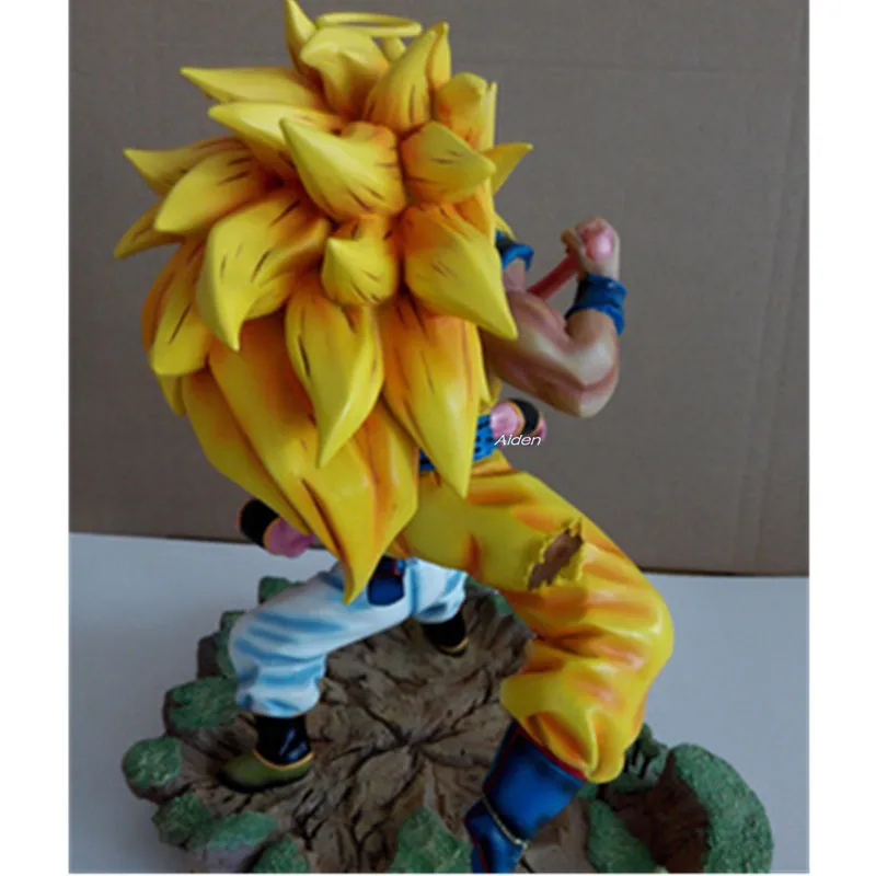 12 "Dragon Ball Z статуя Супер Saiyan бюст Сон Гоку против Majin Buu полноразмерный портрет 1/6 GK экшн-модель игрушечная коробка 30 см Z2798