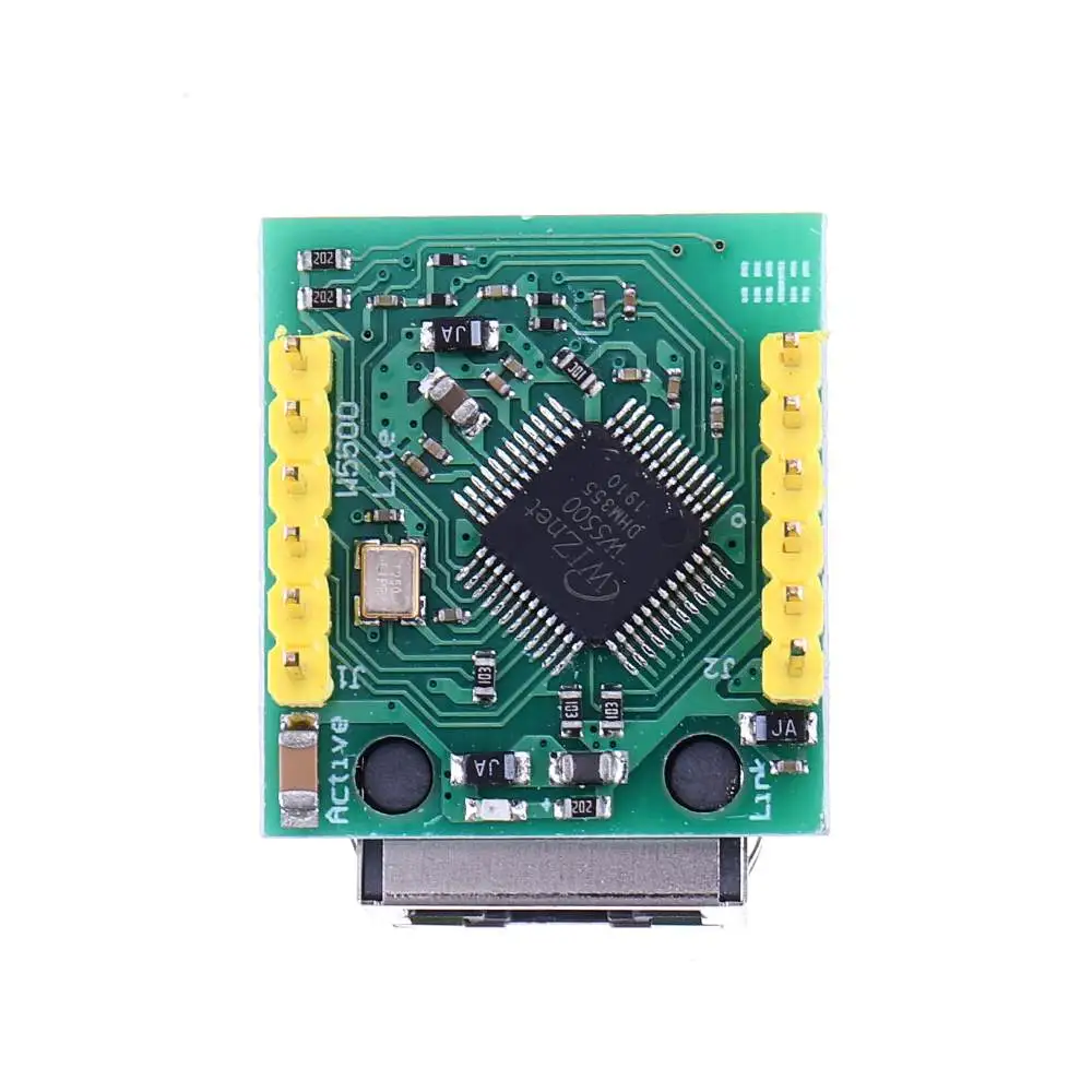 LEORY 3,3 В USR-ES1 W5500 чип SPI к LAN Ethernet конвертер TCP/IP модуль WIZ820io